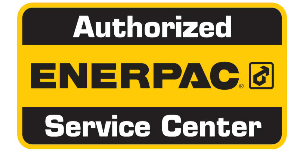Sello oficial Authorised Enerpac Service Centre